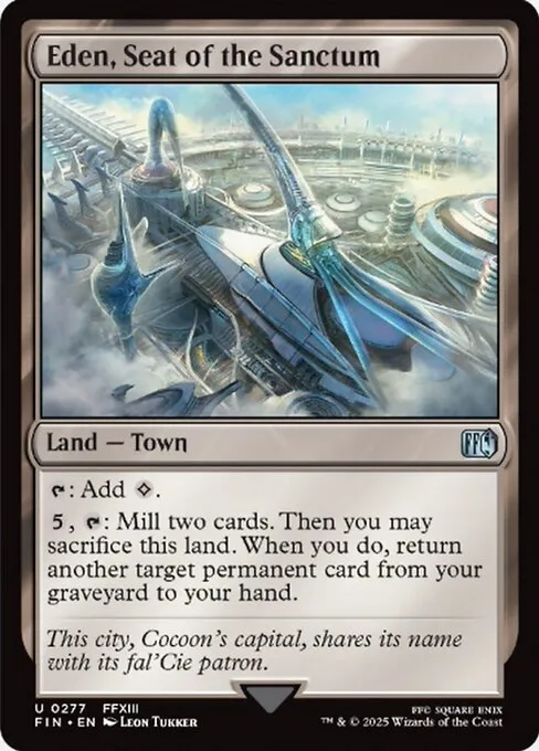 Eden, Seat of the Sanctum - Foil