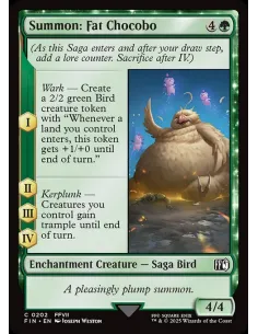 Summon: Fat Chocobo - Foil