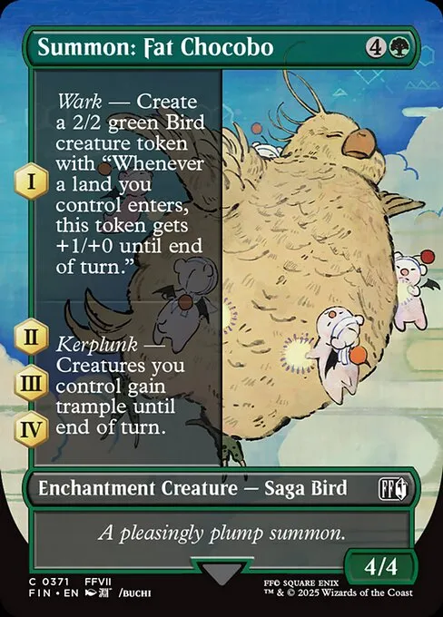 Summon: Fat Chocobo - Foil