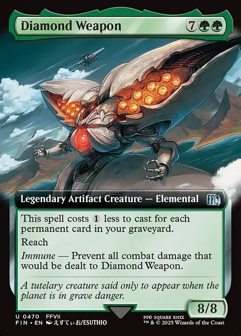 Diamond Weapon - Foil