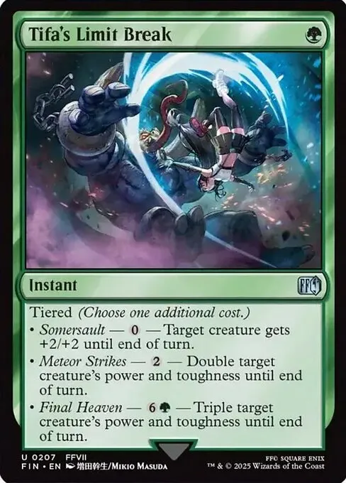 Tifa's Limit Break - Foil