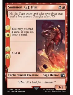 Summon: G.F. Ifrit - Foil