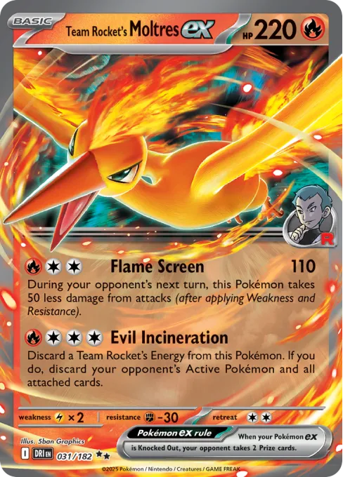 Team Rocket's Moltres ex