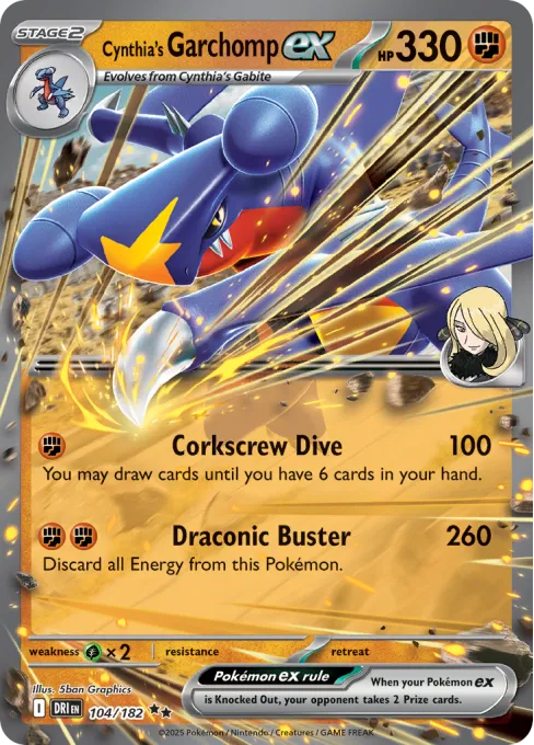 Cynthia's Garchomp ex