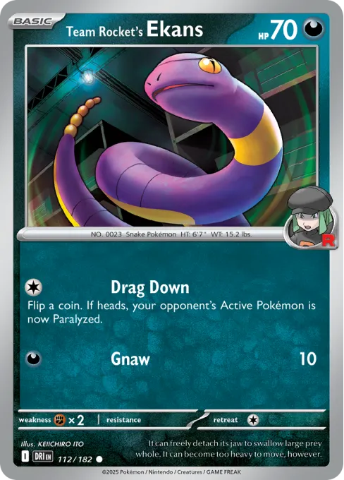 Team Rocket's Ekans