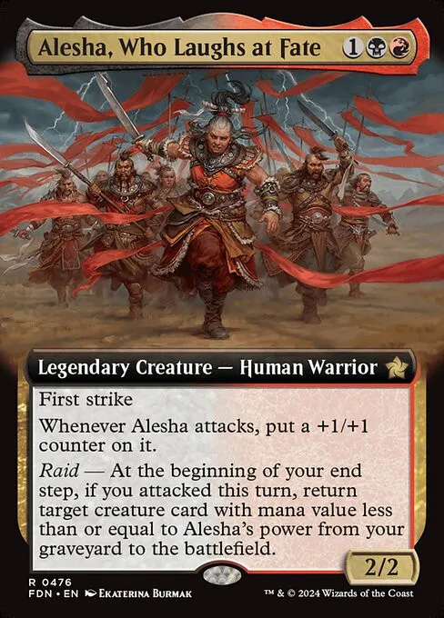 Alesha, Who Laughs at Fate - Foil