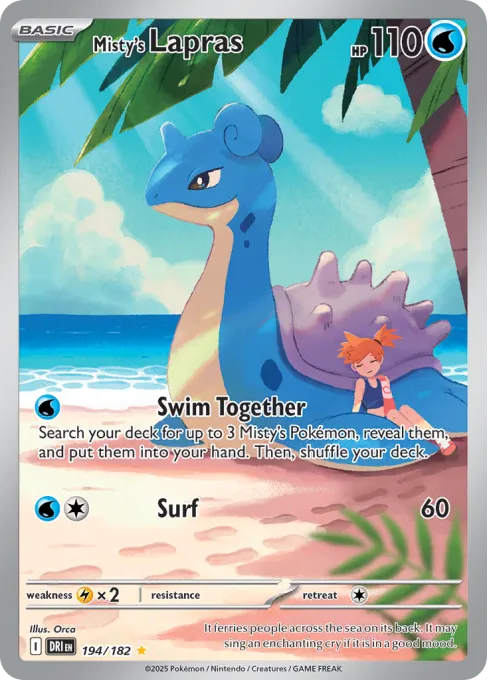 Misty's Lapras