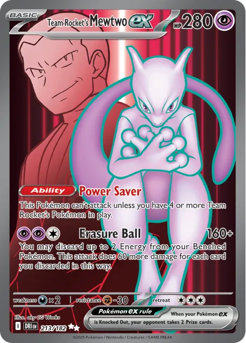 Team Rocket's Mewtwo ex