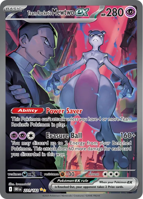 Team Rocket's Mewtwo ex