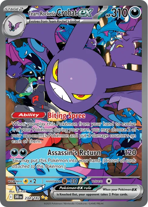 Team Rocket's Crobat ex