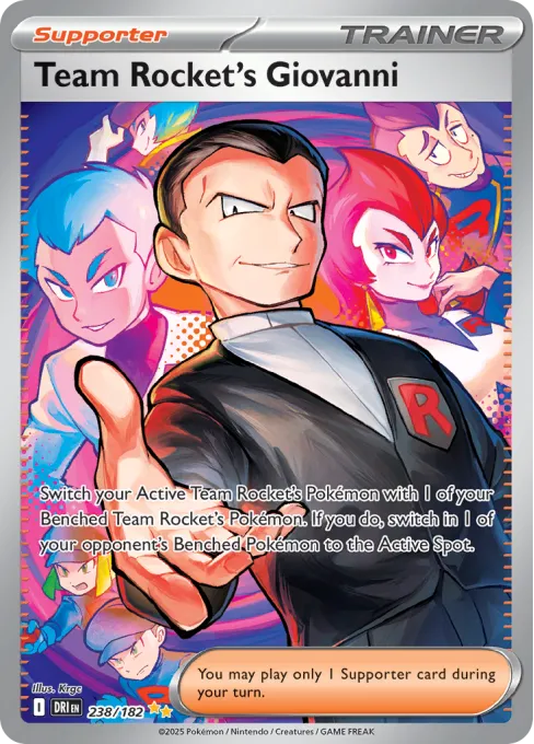 Team Rocket's Giovanni