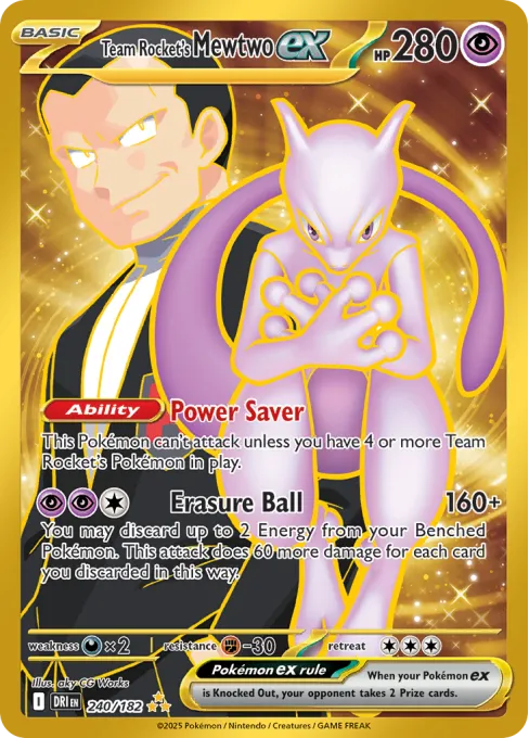 Team Rocket's Mewtwo ex