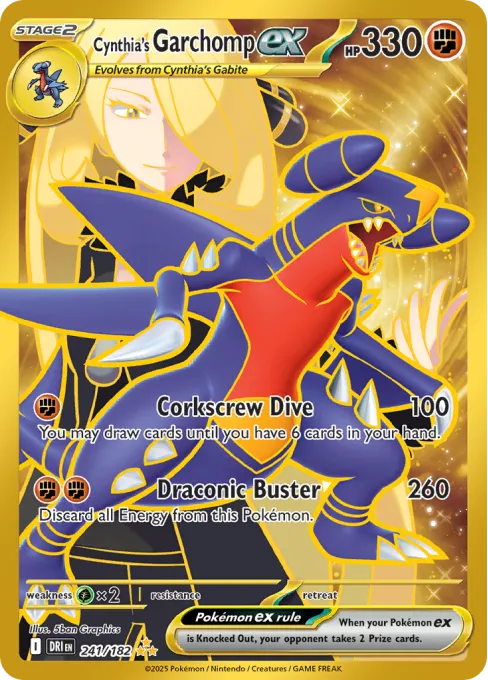Cynthia's Garchomp ex