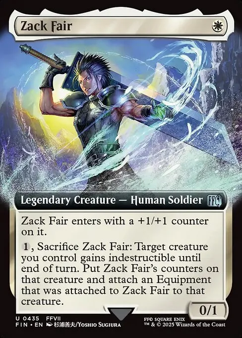 Zack Fair - Foil