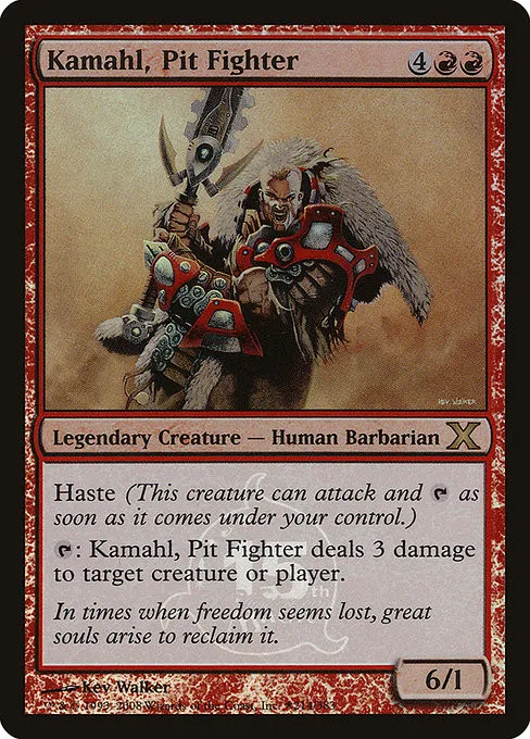 Kamahl, Pit Fighter - Foil