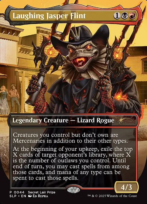 Laughing Jasper Flint - Foil