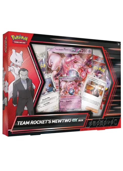 POKÉMON: TEAM ROCKET'S MEWTWO ex Box