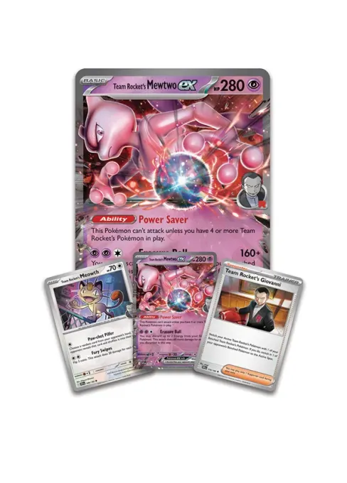 POKÉMON: TEAM ROCKET'S MEWTWO ex Box