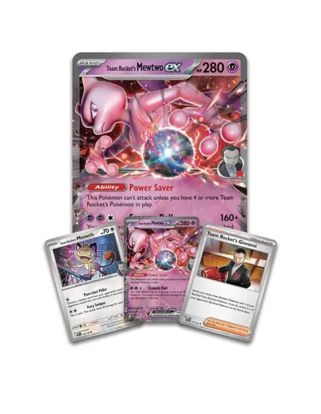 POKÉMON: TEAM ROCKET'S MEWTWO ex Box