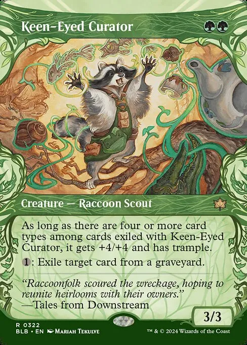 Keen-Eyed Curator - Foil