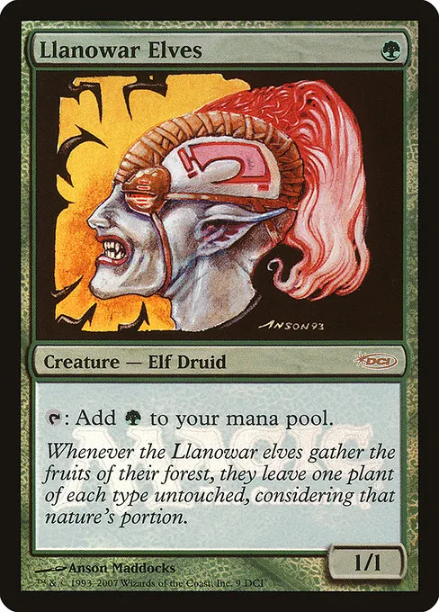 Llanowar Elves - Foil