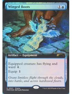 Winged Boots - Foil