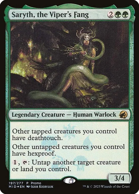 Saryth, the Viper's Fang - Foil