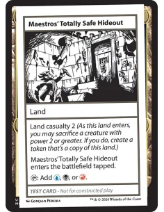 Maestros' Totally Safe Hideout