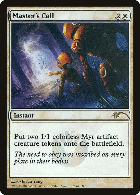 Master's Call - Foil