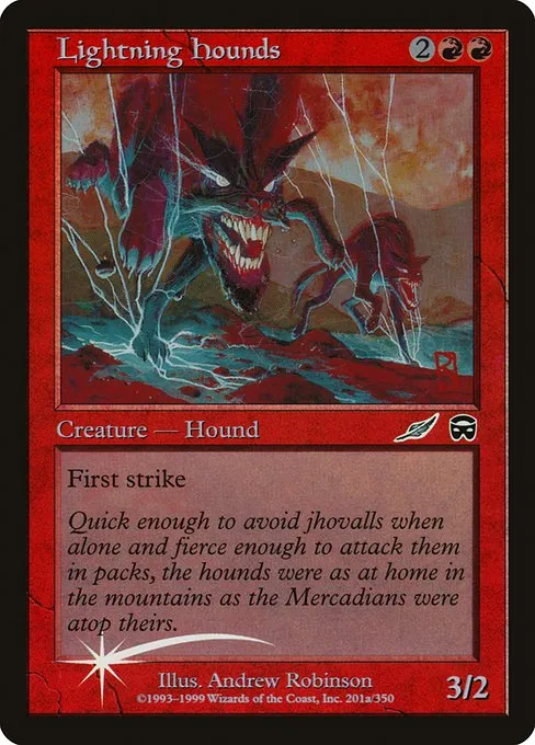 Lightning Hounds - Foil