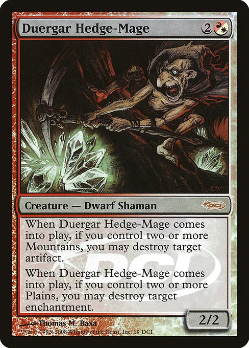 Duergar Hedge-Mage - Foil