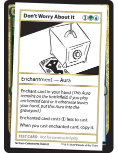 Don't Worry About It