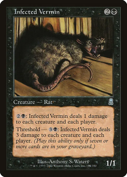 Infected Vermin - Foil