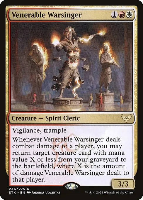 Venerable Warsinger - Foil