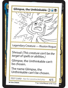 Glimpse, the Unthinkable