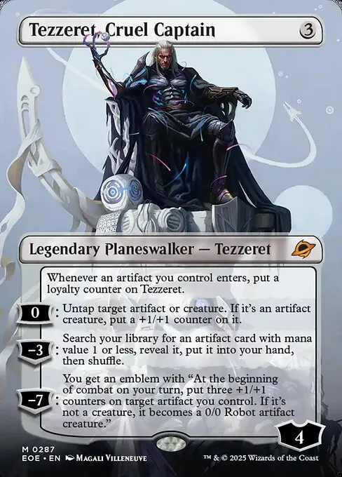 Tezzeret, Cruel Captain - Foil