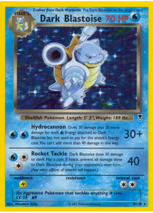 Dark Blastoise - Reverse Holo