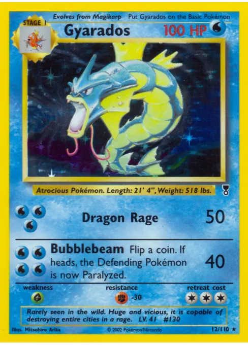 Gyarados - Reverse Holo
