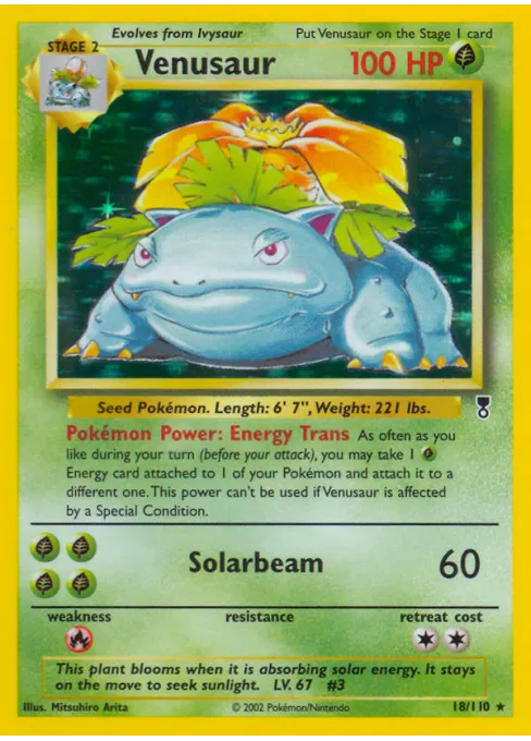 Venusaur - Reverse Holo