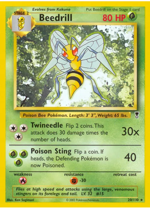 Beedrill - Reverse Holo