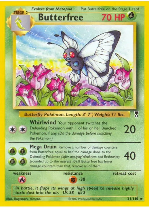 Butterfree - Reverse Holo