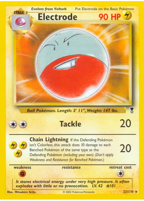 Electrode - Reverse Holo