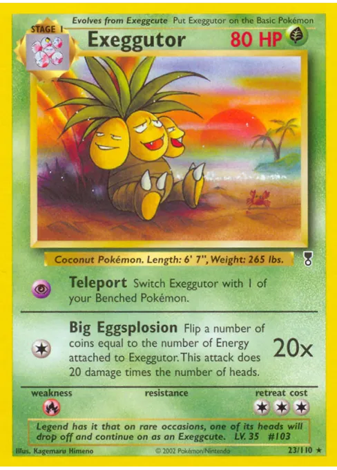 Exeggutor - Reverse Holo