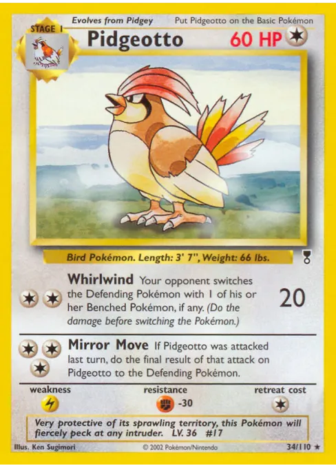 Pidgeotto - Reverse Holo