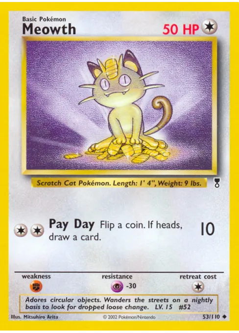 Meowth - Reverse Holo