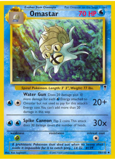 Omastar - Reverse Holo