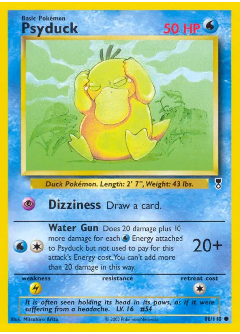 Psyduck - Reverse Holo