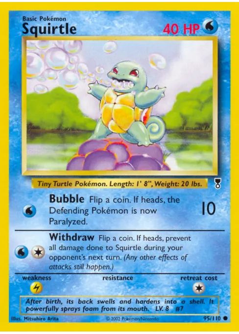 Squirtle - Reverse Holo