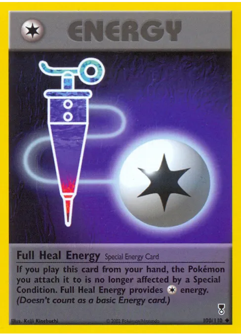 Full Heal Energy - Reverse Holo