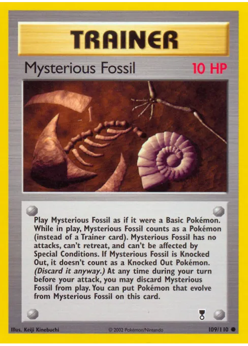 Mysterious Fossil - Reverse Holo